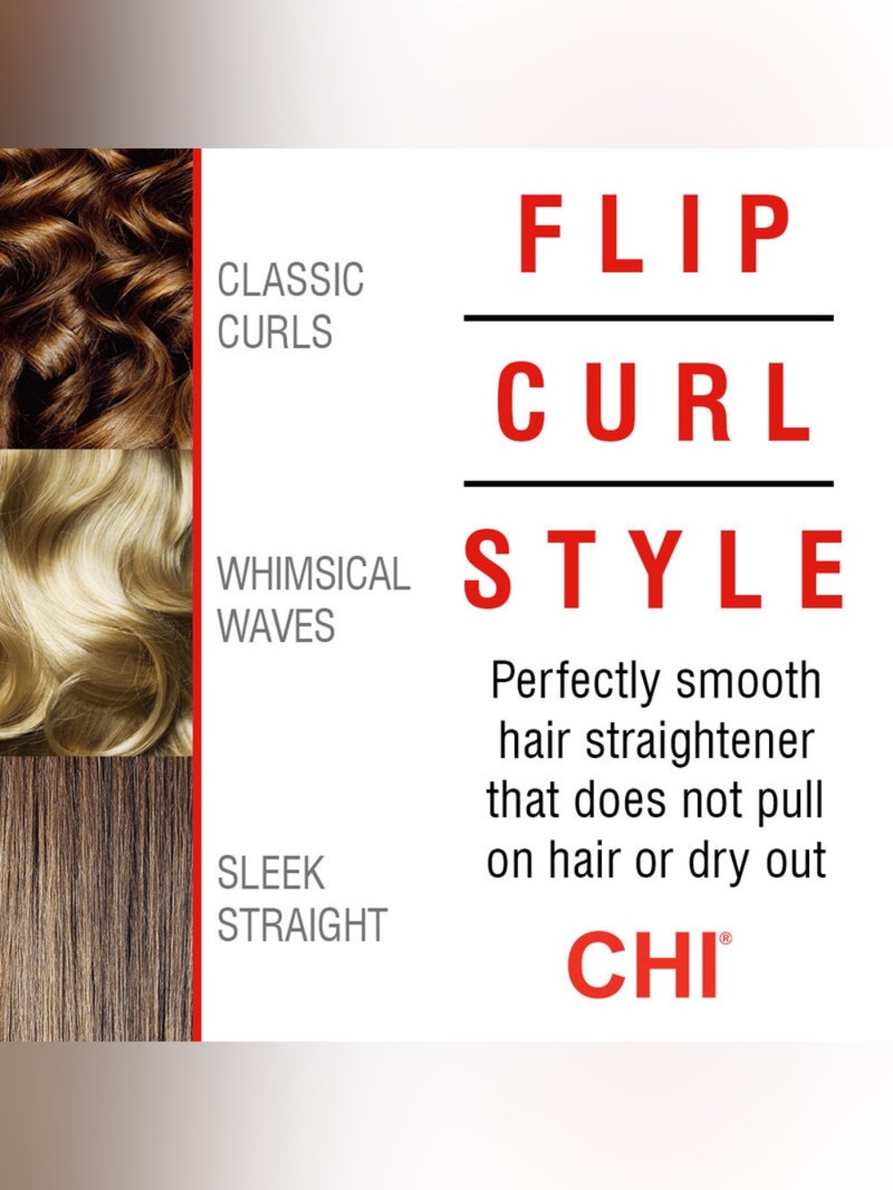 Chi Original 1 Inch Ceramic Styling Straightener Iron For Hair - Picture 4 of 9
